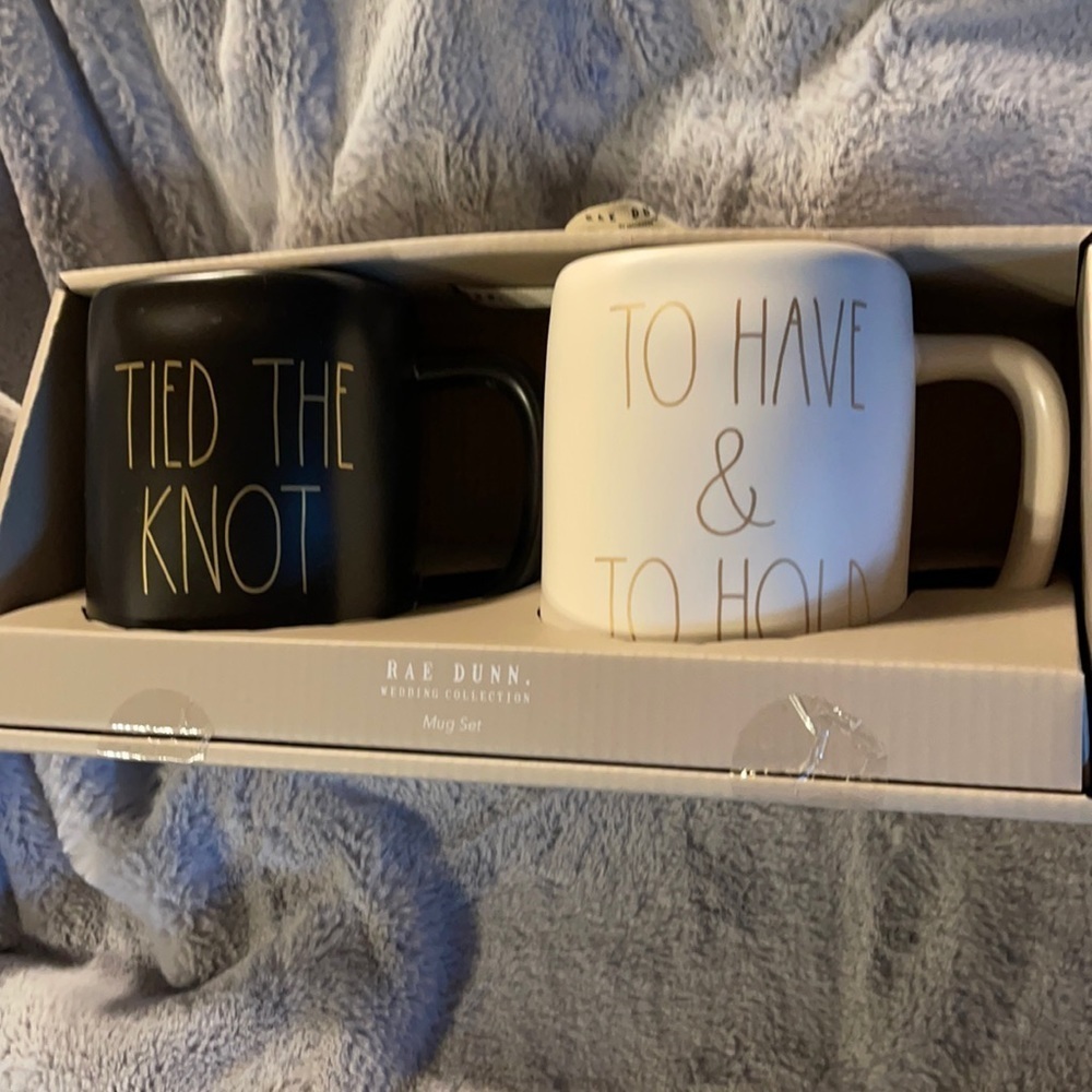 Rae Dunn “Tied the Knot/To Have & To Hold” Set